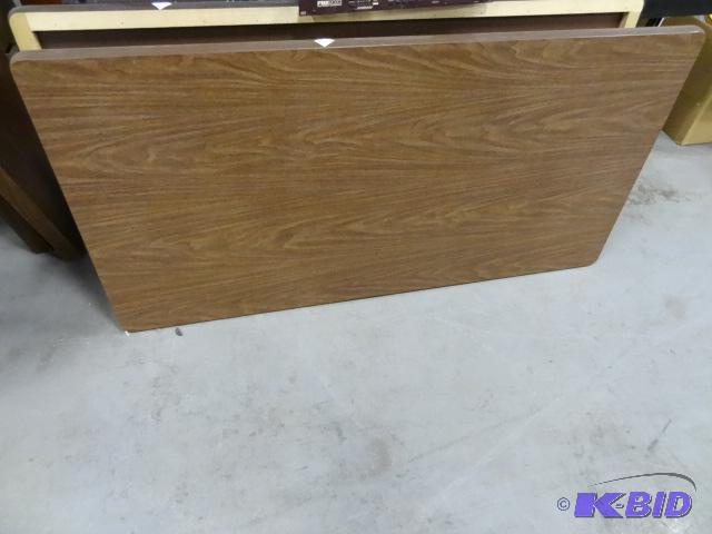 lot 160 image: 60x30 folding table...