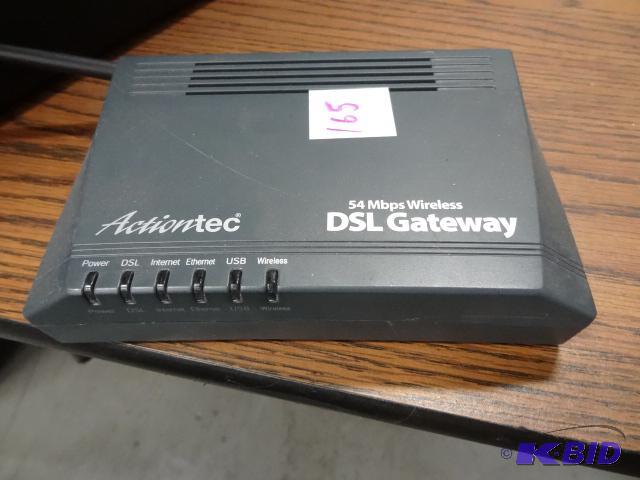 lot 165 image: Action Tcc DSL Gateway. No power supply...