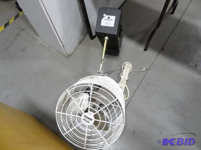 lot 179 image: Schaefer Versa cool Ventilation fan 13"...