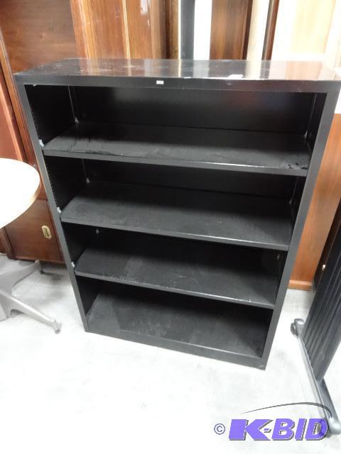 lot 207 image: Hon metal bookcase. 35x13x47...