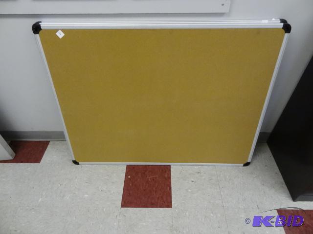 lot 45 image: 48 x 36 cork board...
