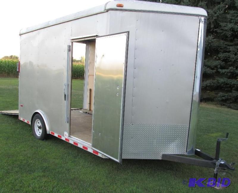 2007 Horton Hauler model H812SA V-Nose traile...