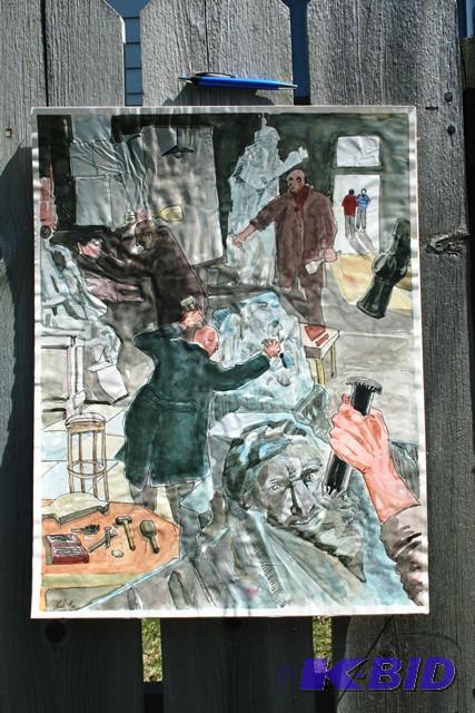 lot 3106 image: Original Illustration artwork Signed by Artis...