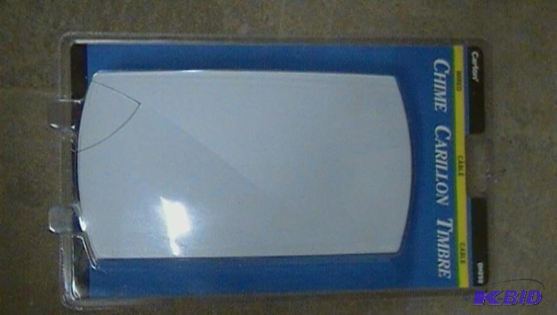 lot 313 image: Wired Traditional Door Chime. New in Packagin...