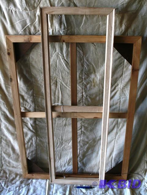 lot 3327 image: Canvas stretcher Artist made...