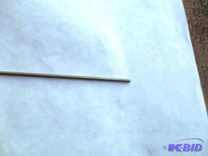 lot 336 image: 18" Stainless Steel (SS) Rod 12 Foot Le...