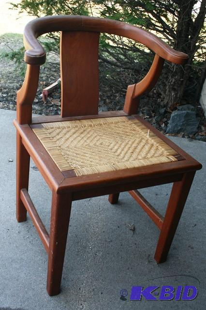 lot 38 image: Designer chair. Needs joint repair....