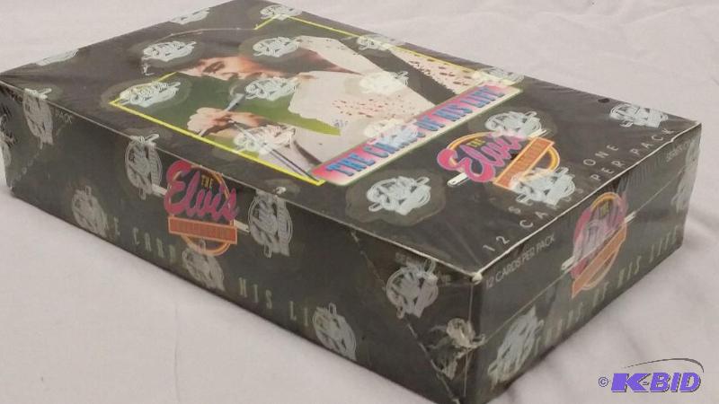 Factory sealed 1992 Elvis collection cards se...