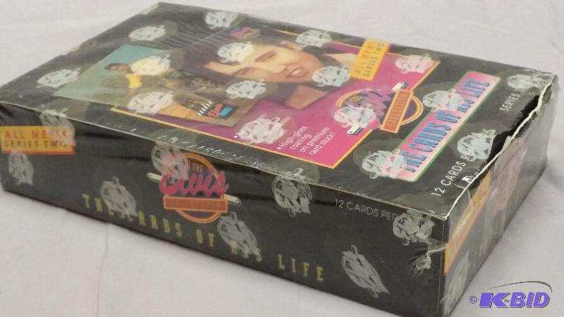 Factory sealed 1992 Elvis collection cards se...