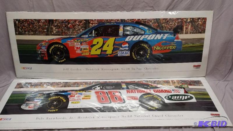 Poster of Dale Earnhardt Jr #88 &nbspand Jef...