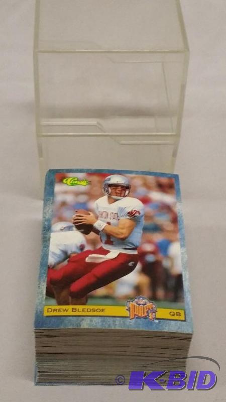 1993 Classic football cards complete set of 1...