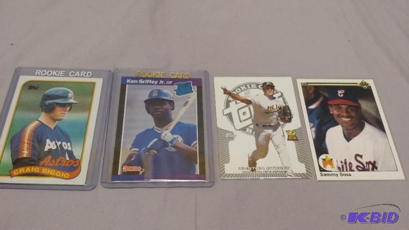 4 cards including Huston Street rookie, Ken ...