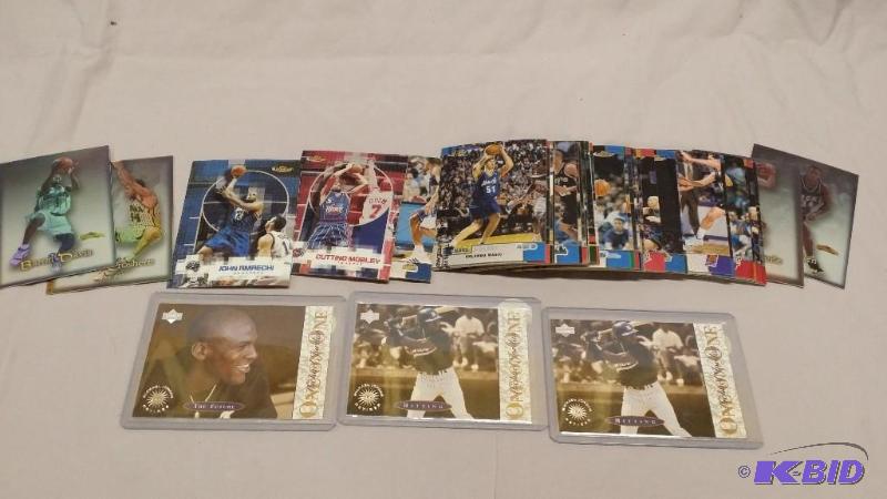 Lot of Basketball cards including Michael Jo...
