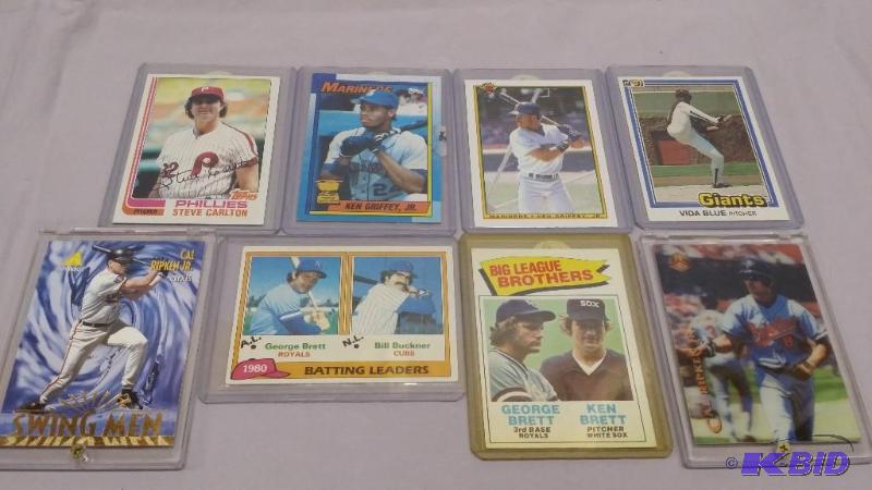 Baseball stars including Ken Griffey Jr Rook...