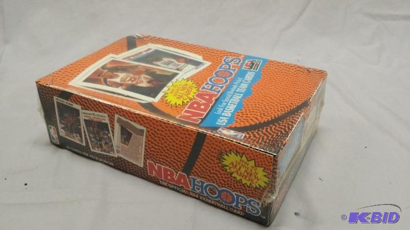 Factory sealed NBA Hoops 91-92 season 36 pack...