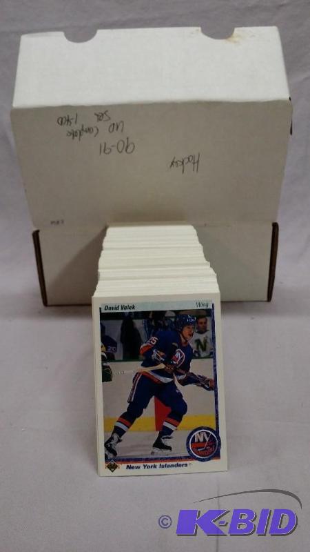 Complete set of 400 Upper Deck Hockey cards 1...