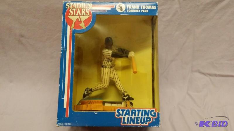 Starting line up of Frank Thomas new in the b...