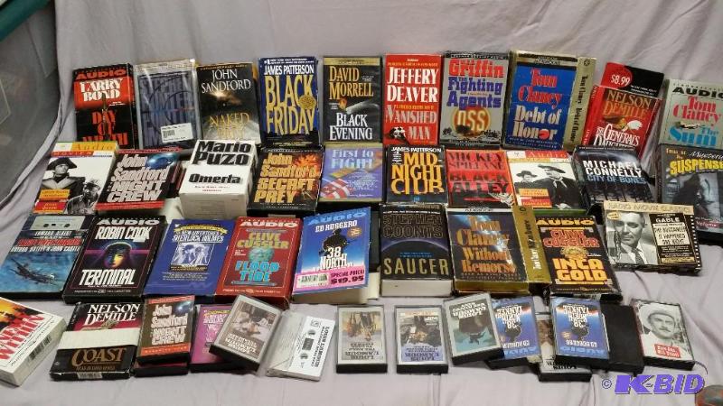 Over 40 Tapes including Cassettes and Books ...
