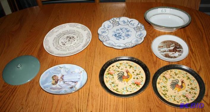lot 63 image: Huge antiquecollectible lot. 6 porcelain pla...