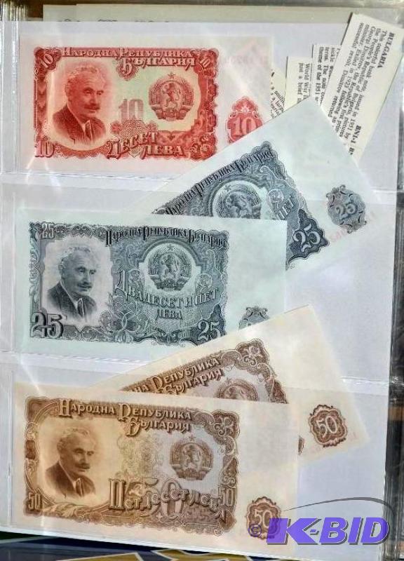 lot 81 image: Lifelong CurrencyBank Notes Collection from ...