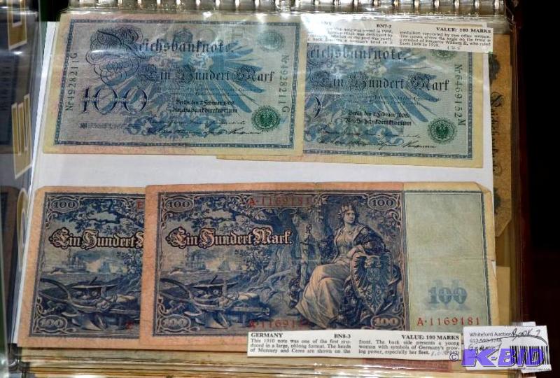 lot 82 image: Life&nbspLong&nbspCurrency Bank Notes Coll...