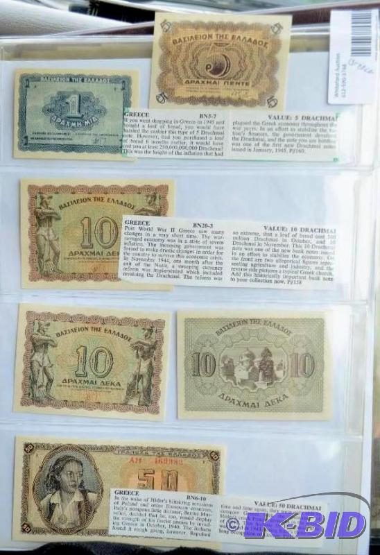 lot 86 image: Lifelong CurrencyBank Notes Collection from ...