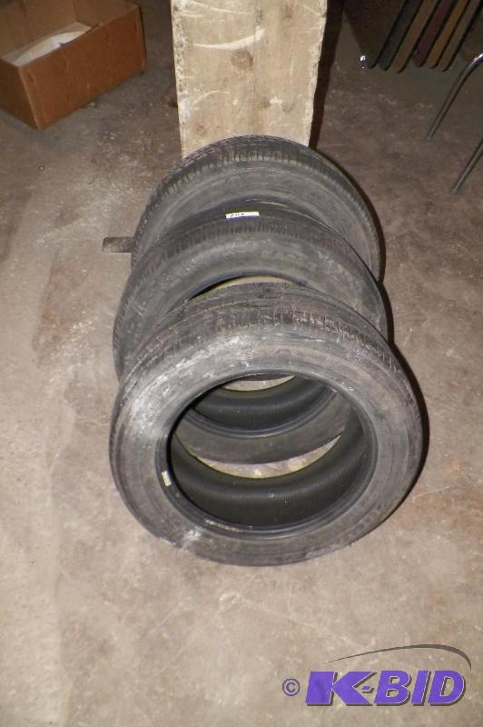 lot 103 image: Set of 3 Goodyear Eagle RSA P21555R16 Tires