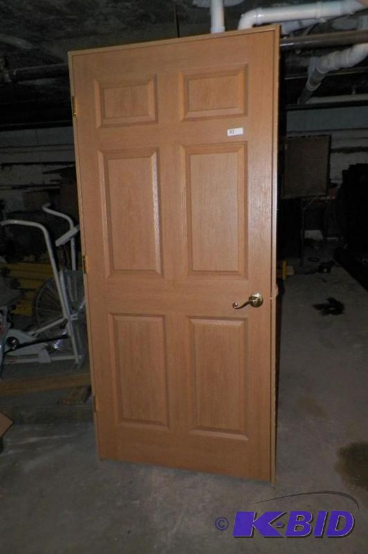 lot 111 image: 6 Panel Plastic Door