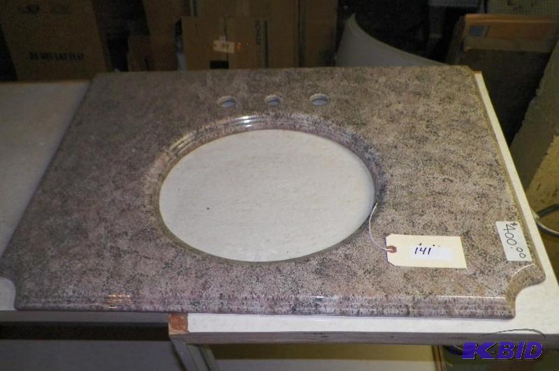 lot 141 image: Kohler Vanity Top