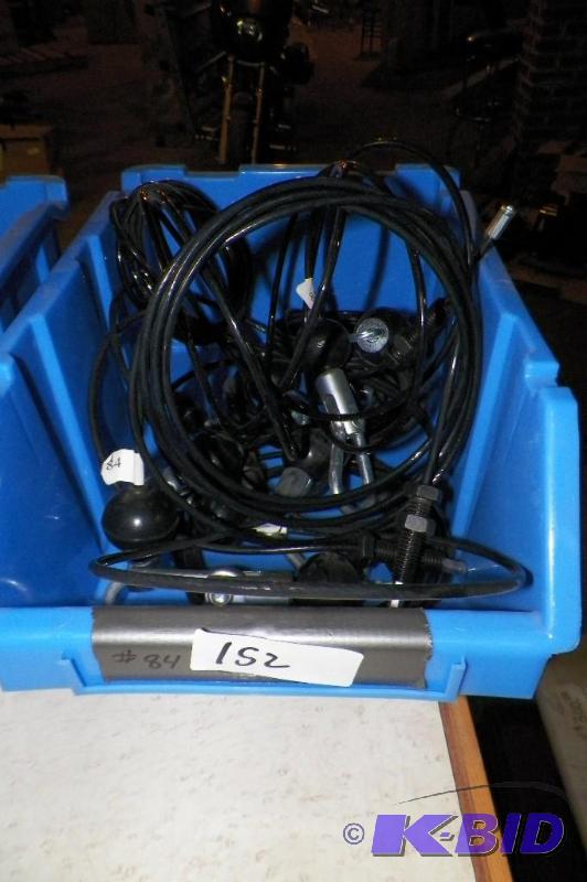 lot 152 image: 5 - 84 inch cables