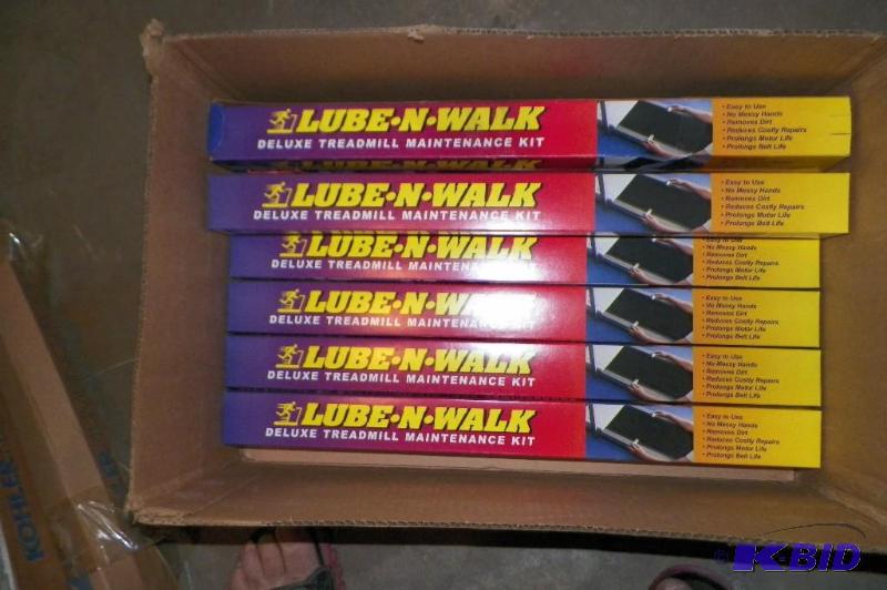 lot 158 image: 8 Lube N Walk Treadmill Maintenance Kits