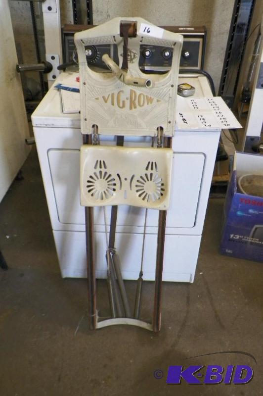 lot 16 image: Vintage ViGrow Weight Training Machine
