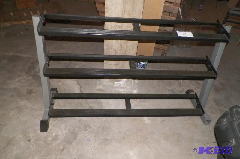 lot 165 image: Dumbbell Rack 63 inches long