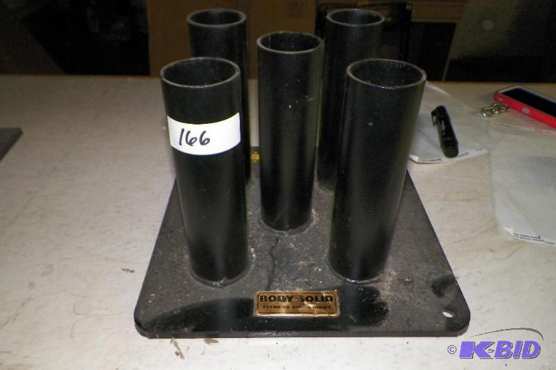 lot 166 image: Body Solid Bar Holder