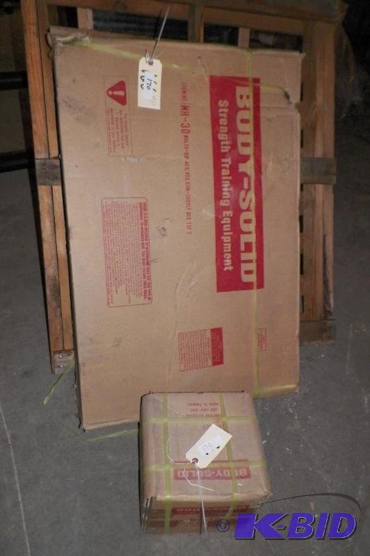 lot 170 image: Body Solid MH30 Multi Hip Attachment - ATTACHMENT ONLY DOES NOT COME WITH BENCH