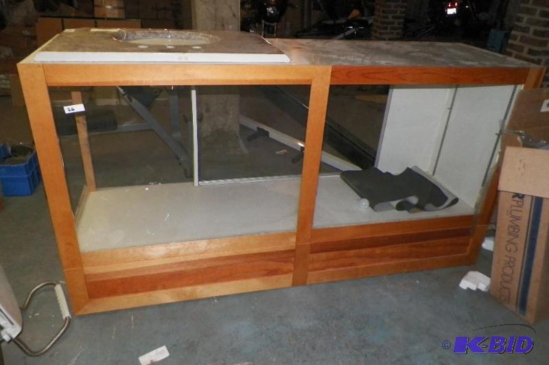 lot 26 image: Glass Display Case