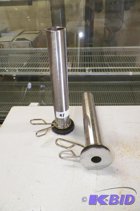 lot 41 image: Two 1 inch to Olympic Adapters with clips