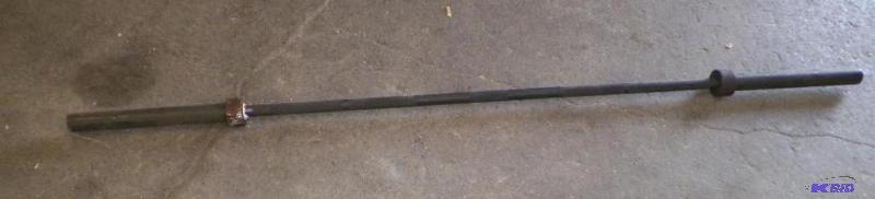 lot 58 image: Heavy Duty Used 86 inch Weight bar
