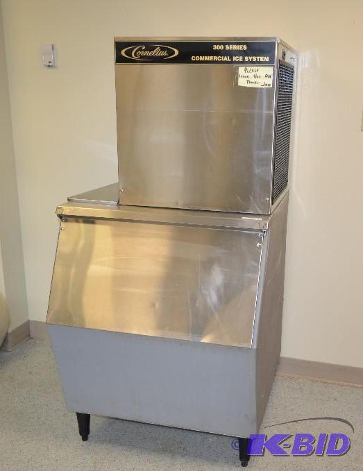 lot 118 image: Cornelius Commercial Ice Maker. Untested. bas...
