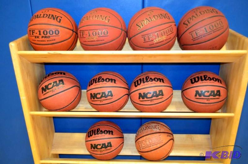 lot 195 image: Lot of 10 Basketballs as seen in pics.  ...