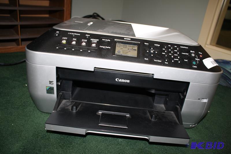 lot 251 image: Canon MX860 multifunction - copy, scan, fax- ...