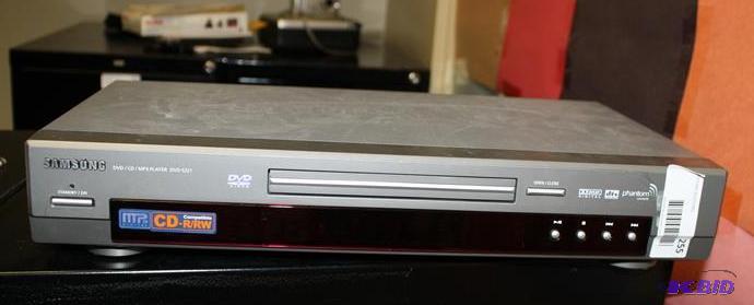 lot 255 image: Samsung DVDCDMP3 digital video DVD&nbspdis...