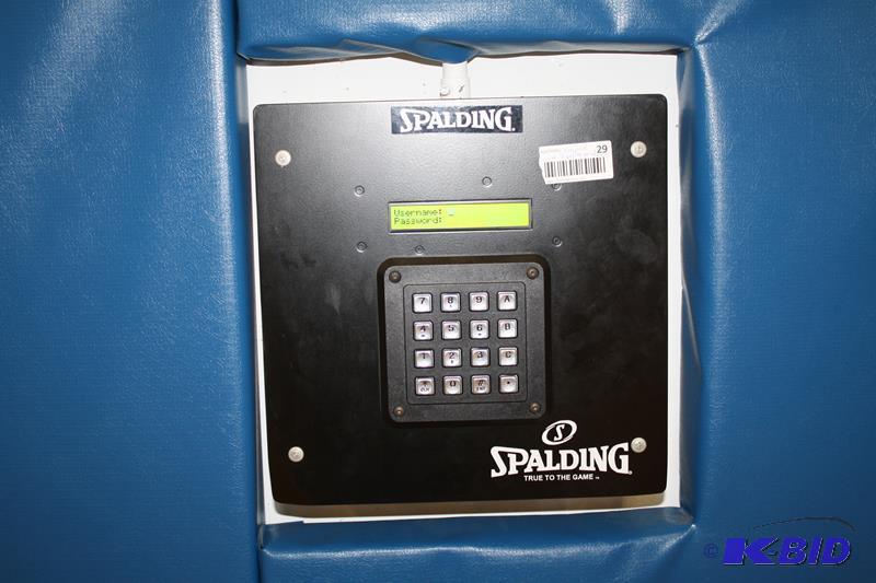 lot 29 image: Ct 4 &nbspSpalding Basic Key Pad Gymnasium C...