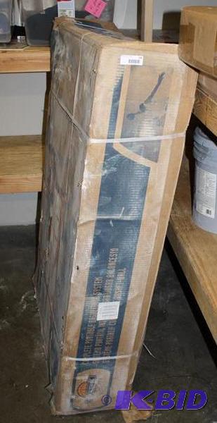 lot 296 image: Portable Basketball Hoop. Box is rough but lo...