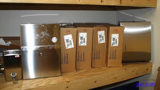 lot 327 image: Lot of Bradley Stainless&nbspSteel Restroom ...