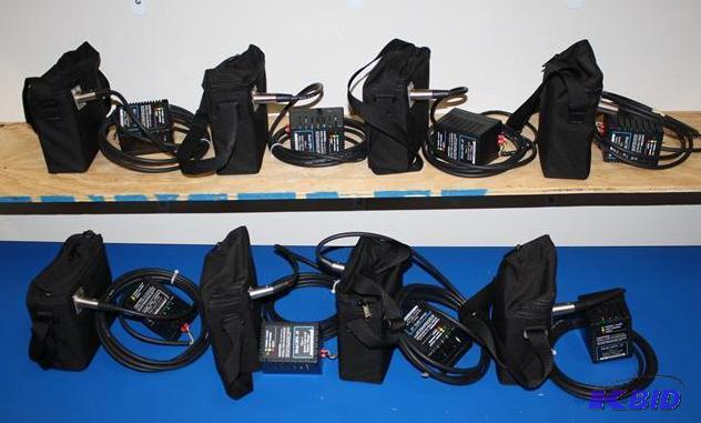 lot 356 image: 8 Daktronics portable battery pack & char...