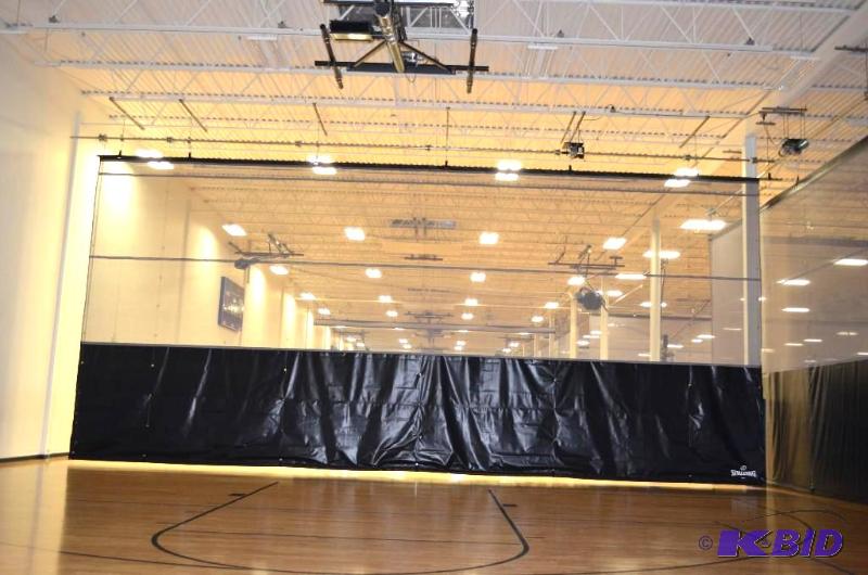 lot 38 image: Ct 6-7 Spalding 401855 Half Court Retractable...