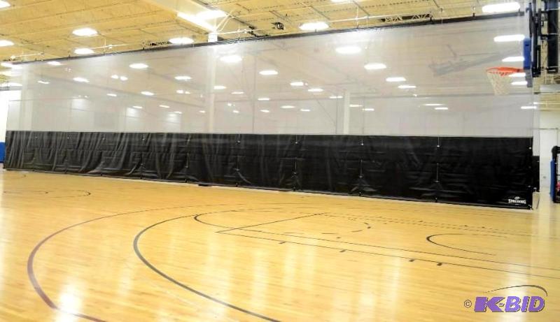 lot 41 image: Ct 3-4&nbspFull Court Retractable Spalding G...