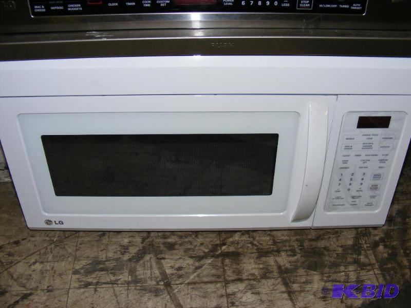 LG Over the Range Microwave Oven, White   2.0...