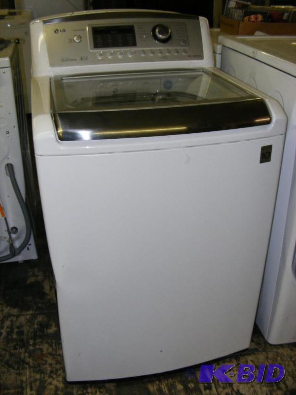 LG Washer WT5070CW, white Unit has some dings...